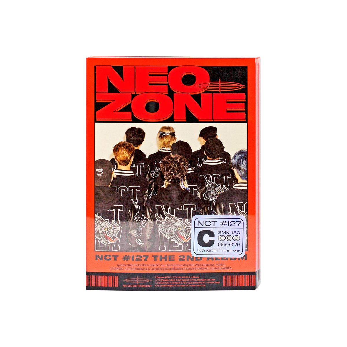 NCT 127 Neo Zone 2nd Album C ver cover image