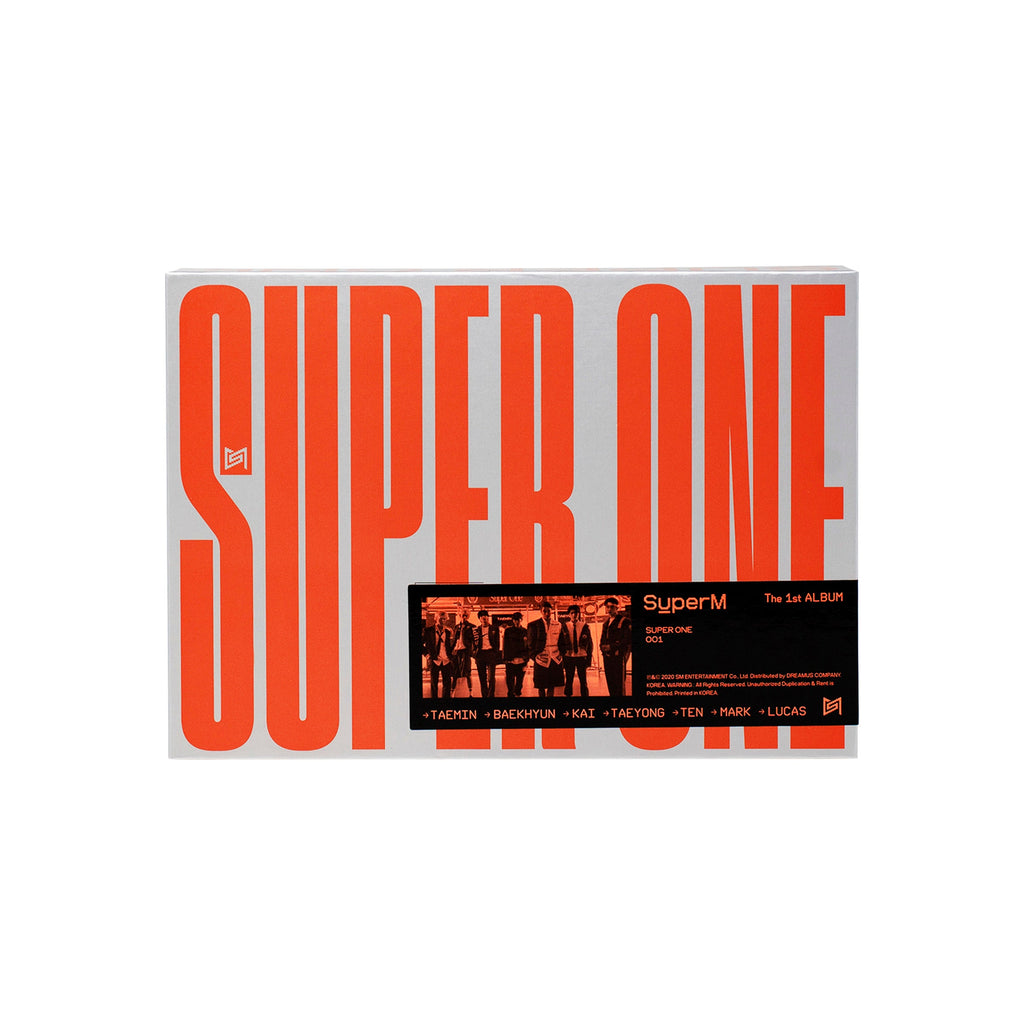 SUPERM SUPER ONE 001 The 1st ALBUM SIGNED TEN SET
