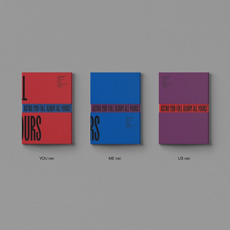 ASTRO All Yours 2nd Album 3 Variations Ver Main Product Image
