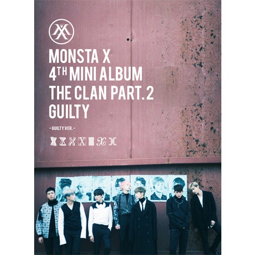 MONSTA X THE CLAN 2.5 PART 2 GUILTY 4th Mini Album -guilty ver main product image
