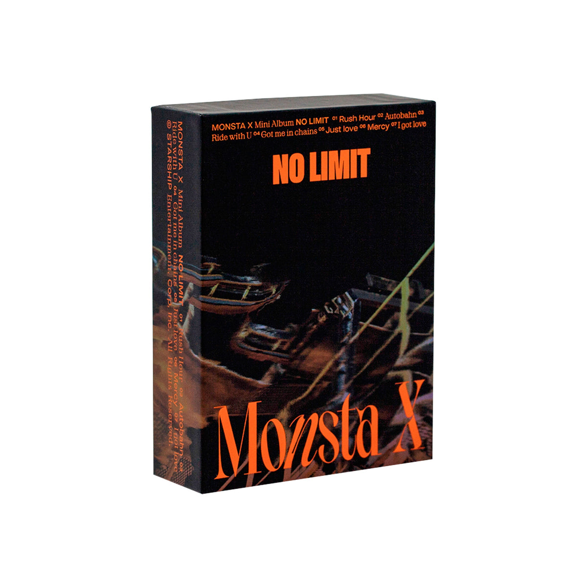 MONSTA X NO LIMIT 10th Mini Album KiT Version main product image 3