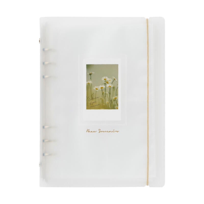 photo card binder a5 Beau Souvenir Daisy A5 Photocard Binder Album [Clear