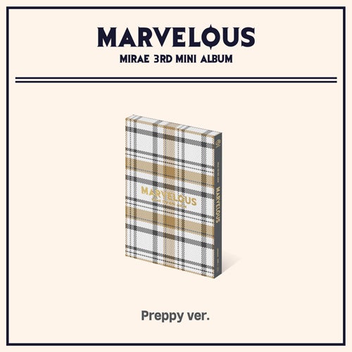 MIRAE Marvelous 3rd Mini Album Preppy version product image