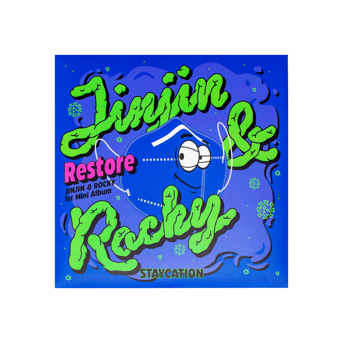ASTRO JinJin &amp; Rocky - Restore 1st Mini Album Staycation Version Main Image