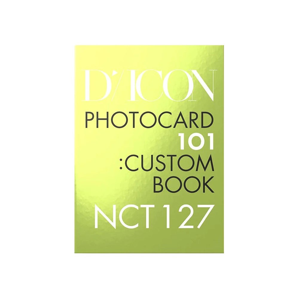 NCT 127 - DICON Photocard 101: Custom Book - K PLACE