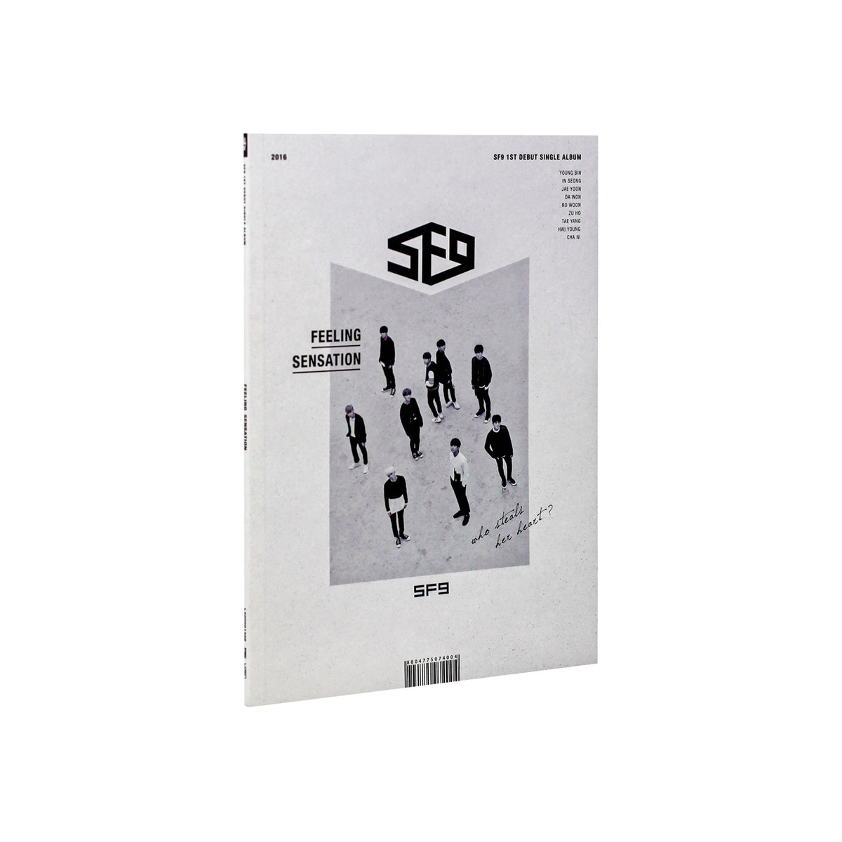 SF9 - Feeling Sensation Debut Single Album - main image - image 2