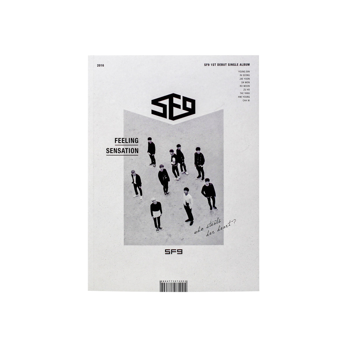 SF9 - Feeling Sensation Debut Single Album - main image - image 3