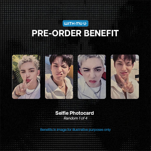 S.COUPS X MINGYU HYPE VIBES 1st Mini Album - Withmuu LD POBs