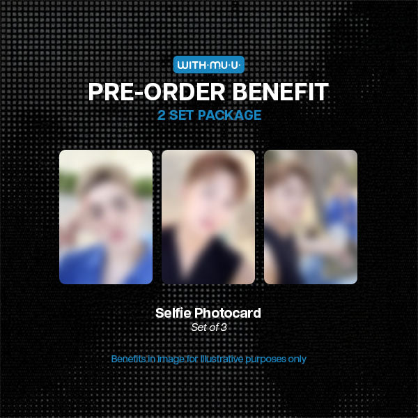 S.COUPS X MINGYU HYPE VIBES 1st Mini Album - Withmuu Set POBs