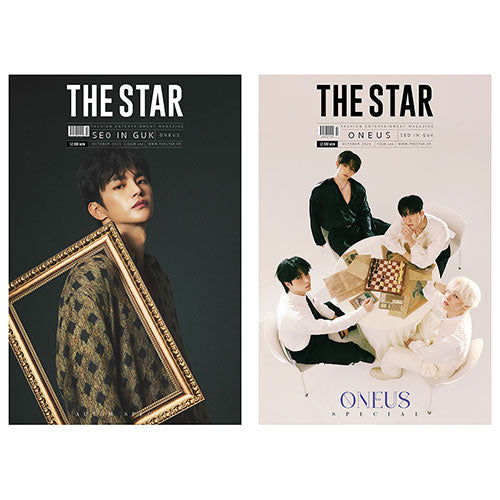 SEO IN GUK x ONEUS Cover THE STAR October 2025 - main image