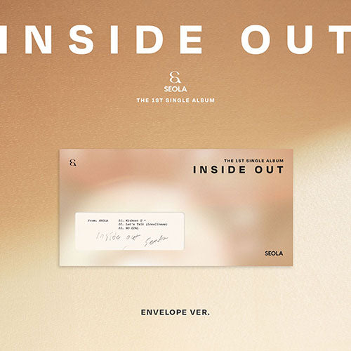 SEOLA - INSIDE OUT 1st Single Album - Envelope version main image