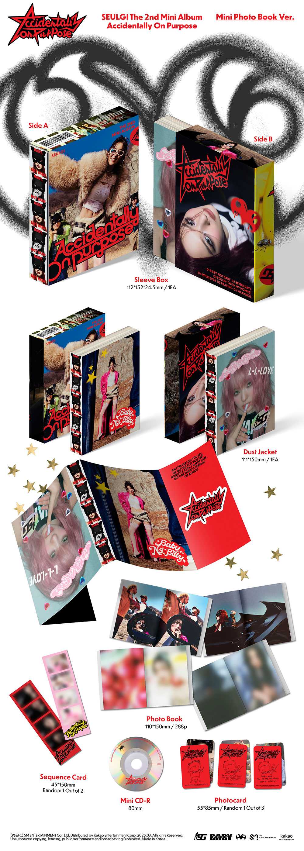 SEULGI - Accidentally On Purpose [2nd Mini Album - Mini Photobook