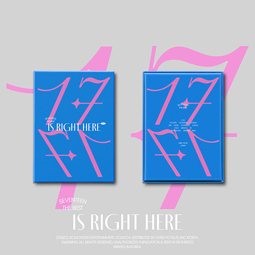 SEVENTEEN 17 IS RIGHT HERE 1st Best Album - DEAR version main image