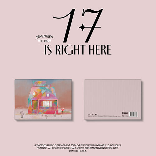 SEVENTEEN 17 IS RIGHT HERE 1st Best Album - Deluxe version main image