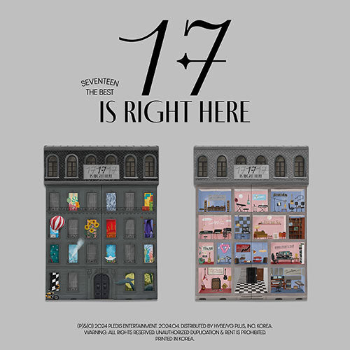 SEVENTEEN 17 IS RIGHT HERE 1st Best Album - main image