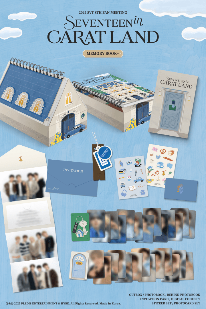 【未開封】CARAT LAND MEMORY BOOK 2024 SVT ケレン SEVENTEEN - 2024 SVT 8th Fan Meeting 'SEVENTEEN in CARAT