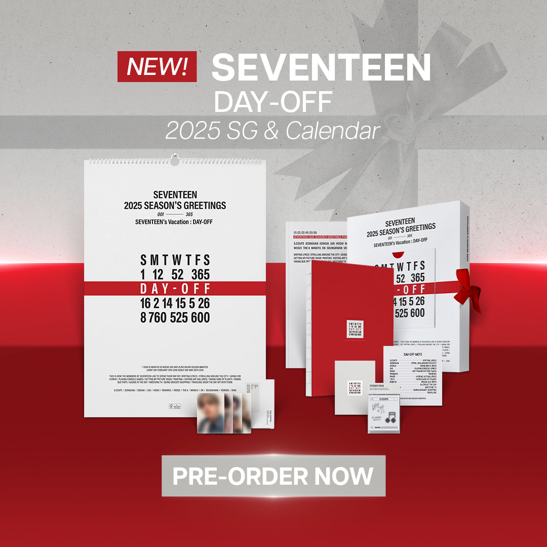 SEVENTEEN 2025 Seasons Greetings Banner Mobile