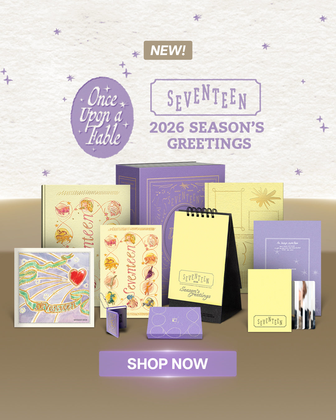 SEVENTEEN 2026 Seasons Greetings - Mobile Banner