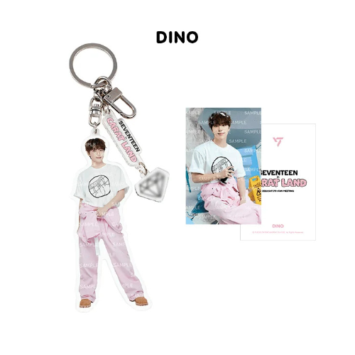 SEVENTEEN Acrylic Keyring 2023 SEVENTEEN in CARAT LAND Dino