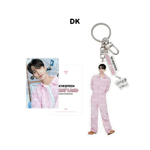 SEVENTEEN Acrylic Keyring 2023 SEVENTEEN in CARAT LAND DK