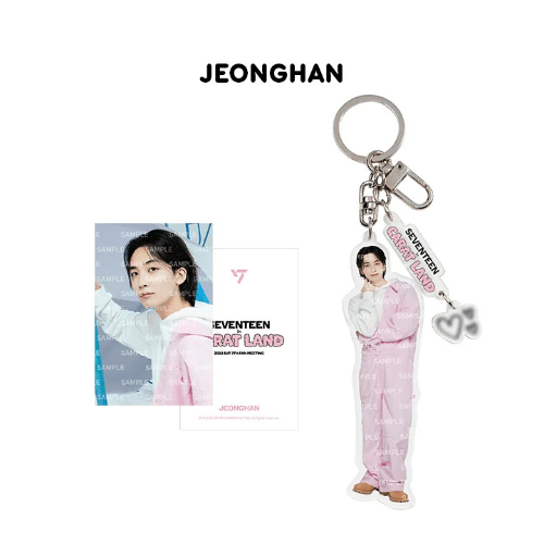 SEVENTEEN Acrylic Keyring 2023 SEVENTEEN in CARAT LAND Jeonghan