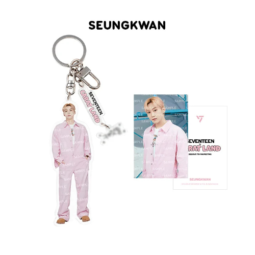 SEVENTEEN Acrylic Keyring 2023 SEVENTEEN in CARAT LAND Seungkwan
