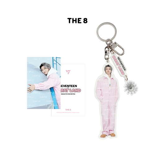 SEVENTEEN Acrylic Keyring 2023 SEVENTEEN in CARAT LAND The8