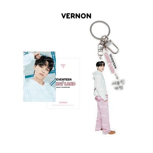 SEVENTEEN Acrylic Keyring 2023 SEVENTEEN in CARAT LAND Vernon