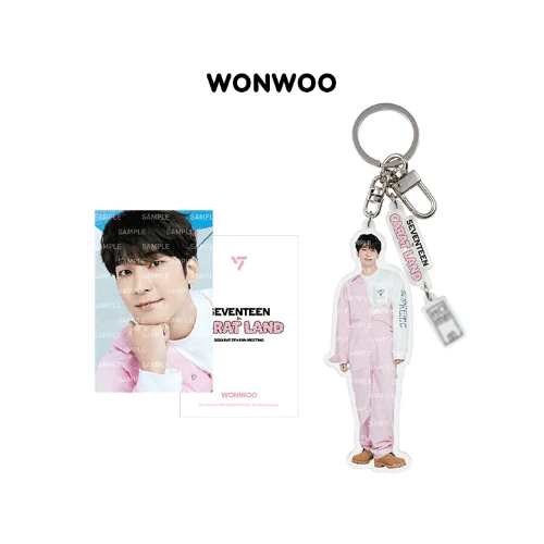 SEVENTEEN Acrylic Keyring 2023 SEVENTEEN in CARAT LAND Wonwoo