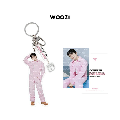 SEVENTEEN Acrylic Keyring 2023 SEVENTEEN in CARAT LAND Woozi