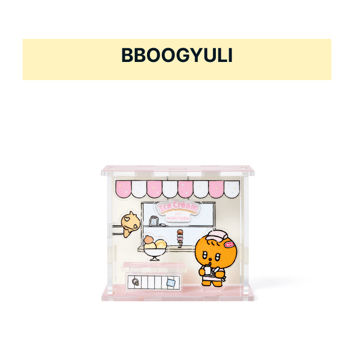 SEVENTEEN Acrylic Stand Ice Cream with MINITEEN Official MD BBOOGYULI Ver - main image