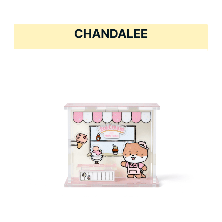 SEVENTEEN Acrylic Stand Ice Cream with MINITEEN Official MD CHANDALEE Ver - main image