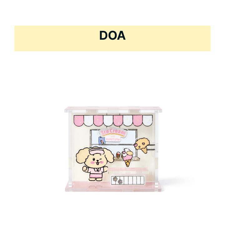 SEVENTEEN Acrylic Stand Ice Cream with MINITEEN Official MD DOA Ver - main image