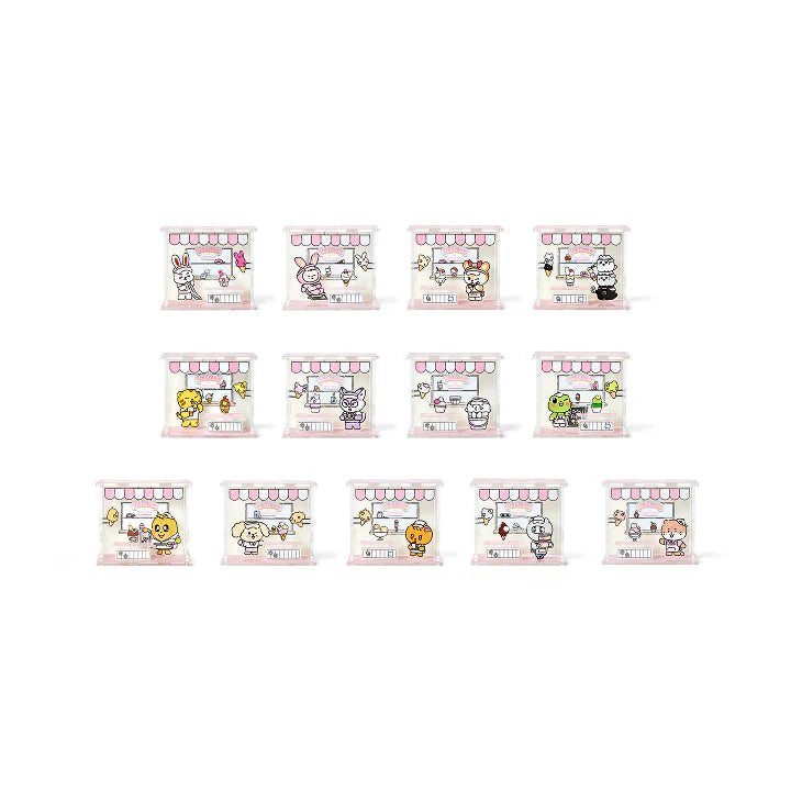 SEVENTEEN Acrylic Stand Ice Cream with MINITEEN Official MD - main image
