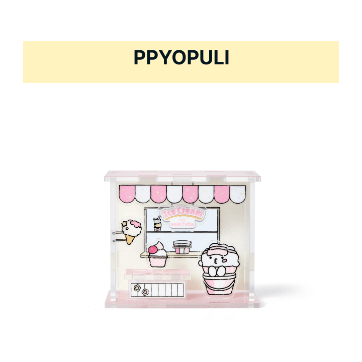 SEVENTEEN Acrylic Stand Ice Cream with MINITEEN Official MD PPYOPULI Ver - main image