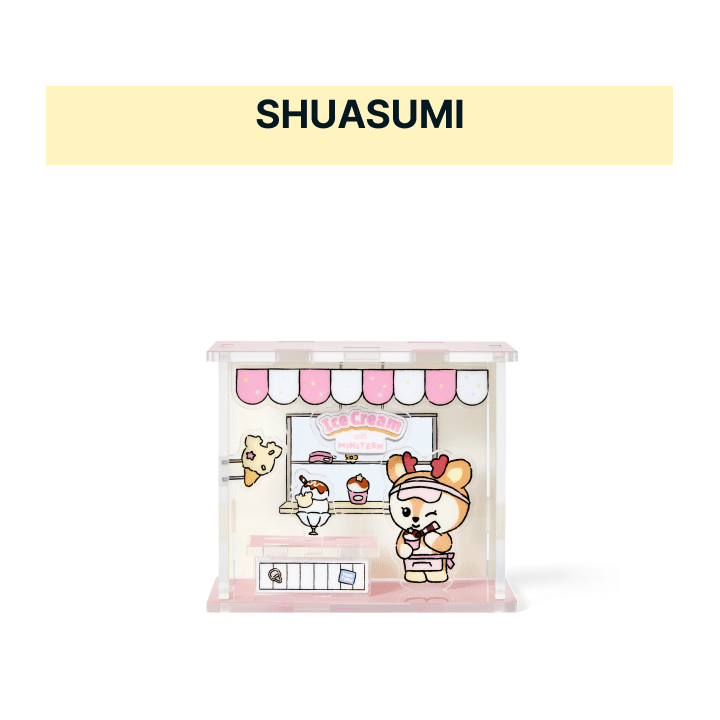 SEVENTEEN Acrylic Stand Ice Cream with MINITEEN Official MD SHUASUMI Ver - main image