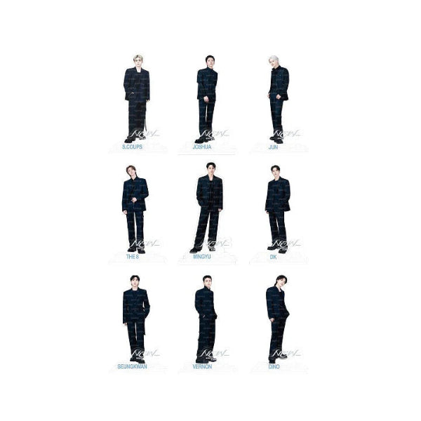 SEVENTEEN Acrylic Stand NEW World Tour in Japan Official MD - Main Image