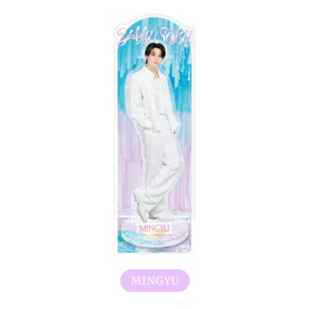 SEVENTEEN Acrylic Stand YAKUSOKU 2026 JAPAN FANMEETING Official MD - MINGYU Ver - Main Image