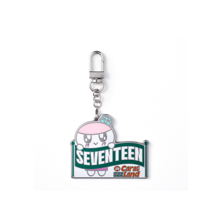 SEVENTEEN Metal Magnet Keyring 2025 SVT 9th Fan Meeting SEVENTEEN in CARAT LAND Official MD main image