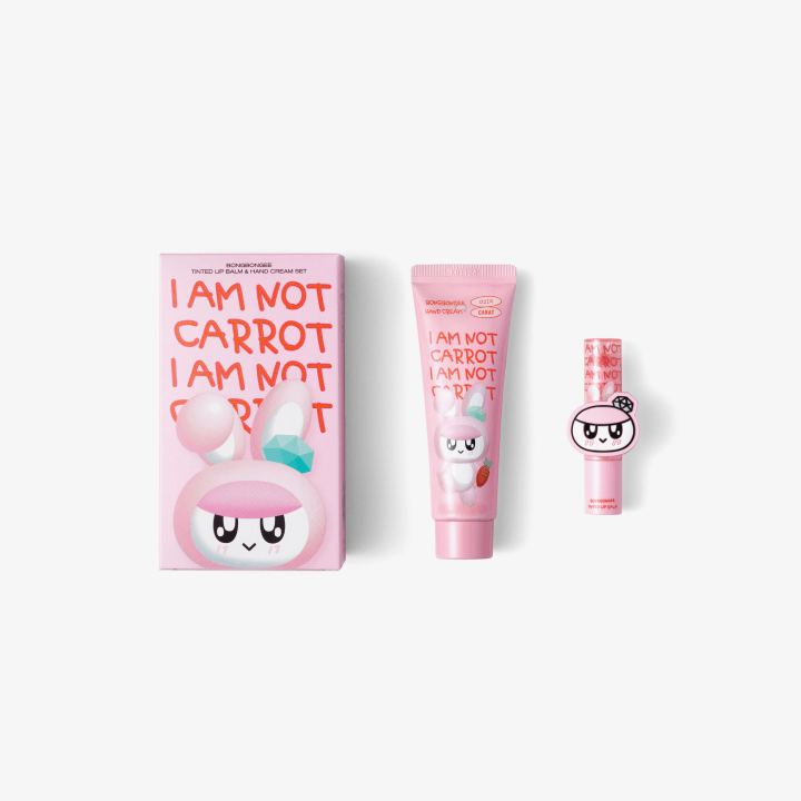 SEVENTEEN BONGBONGEE Tinted Lip Balm Hand Cream Set RIGHT HERE World Tour Official MD - main image