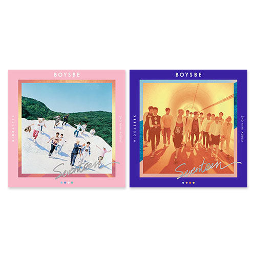 SEVENTEEN BOYS BE 2nd Mini Album - 2 variations cover image