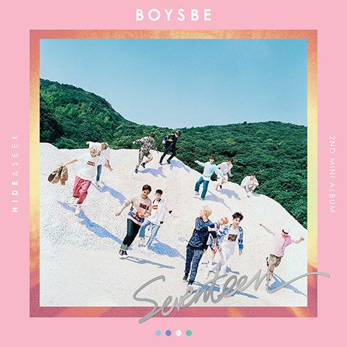 SEVENTEEN BOYS BE 2nd Mini Album - HIDE version cover image