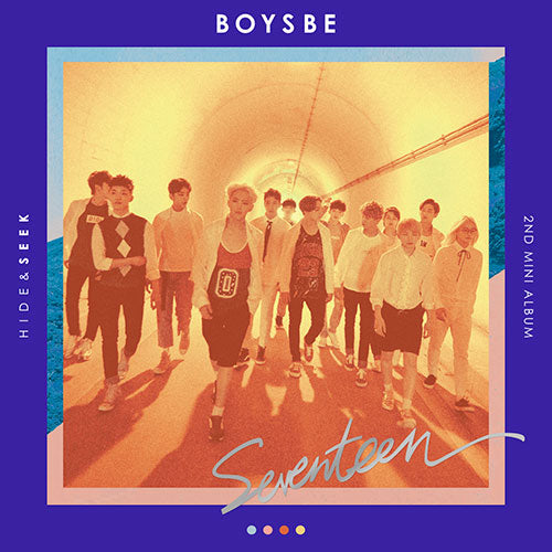 SEVENTEEN BOYS BE 2nd Mini Album - SEEK version cover image