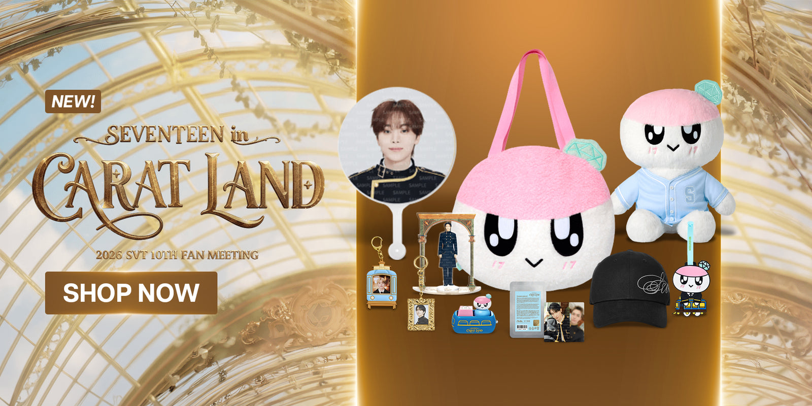 SEVENTEEN CARAT LAND 2026 - Banner