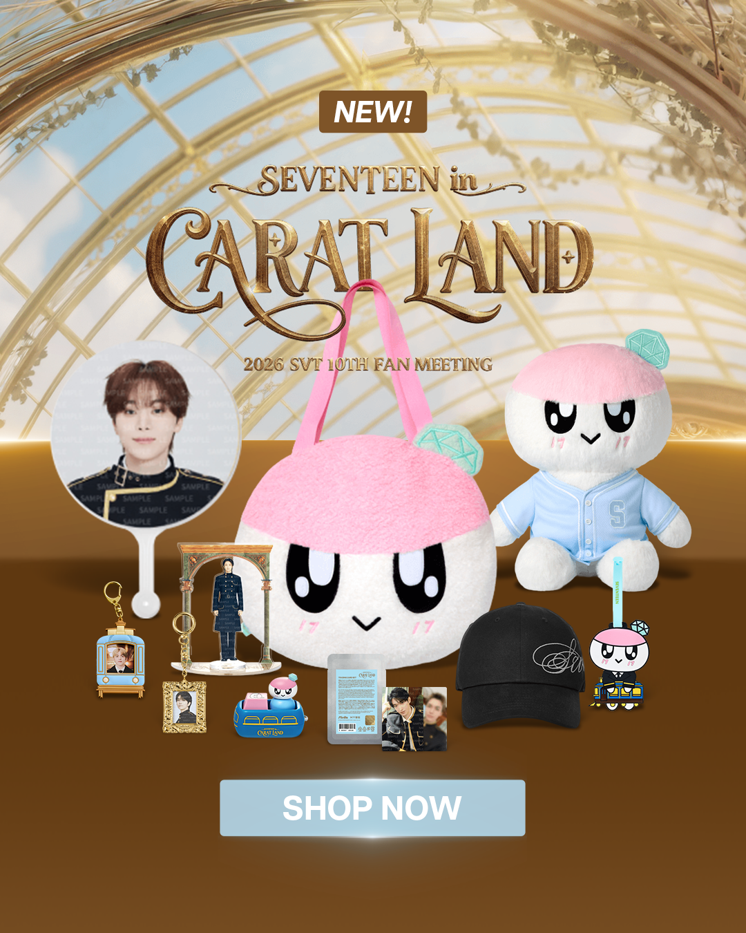 SEVENTEEN CARAT LAND 2026 - Mobile Banner