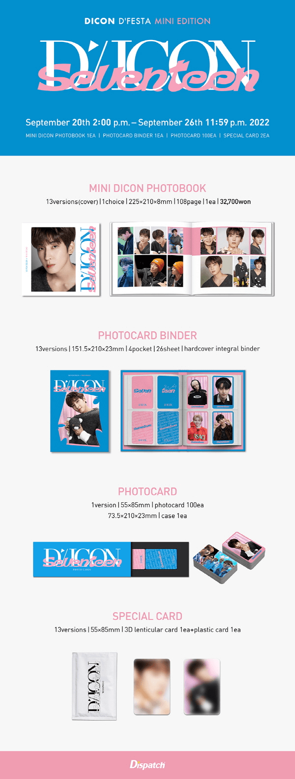 SEVENTEEN - DICON D'FESTA Mini Edition