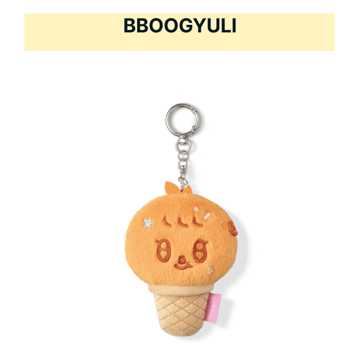SEVENTEEN Face Keyring Ice Cream with MINITEEN Official MD BBOOGYULI Ver - main image