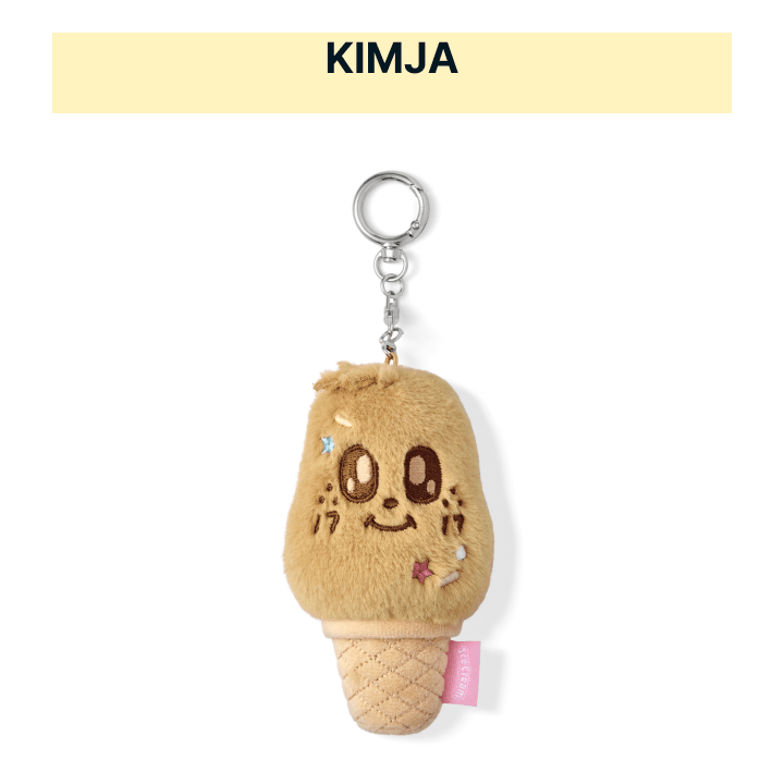 SEVENTEEN - Face Keyring [Ice Cream with MINITEEN Official MD] - K