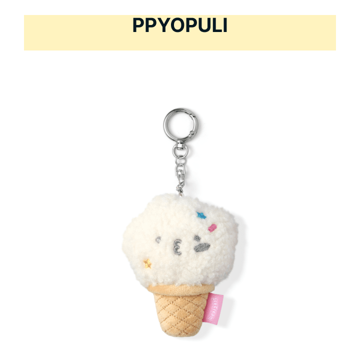 SEVENTEEN - Face Keyring [Ice Cream with MINITEEN Official MD] - K
