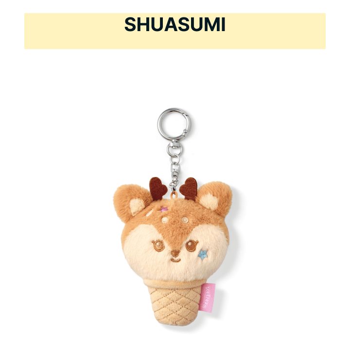 SEVENTEEN Face Keyring Ice Cream with MINITEEN Official MD SHUASUMI Ver - main image